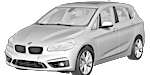 BMW F45 B2852 Fault Code
